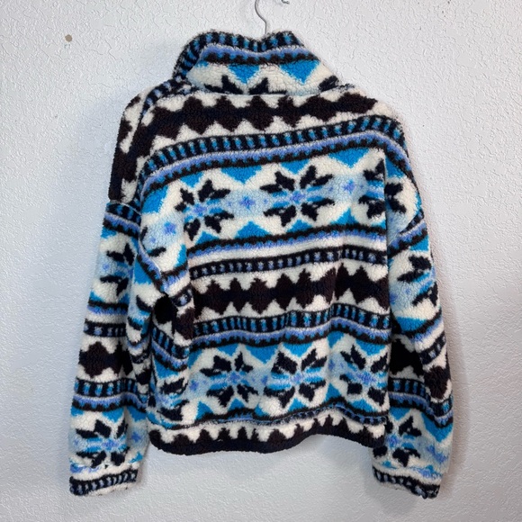 Offline by Aerie | medium quarter zip Sherpa pullover - Picture 3 of 3